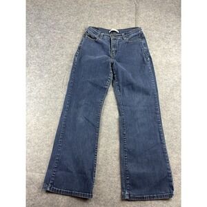 Levi's 512 Perfectly Slimming Bootcut Jeans Women's 10 M Cowboy Blue Y2K Stretch